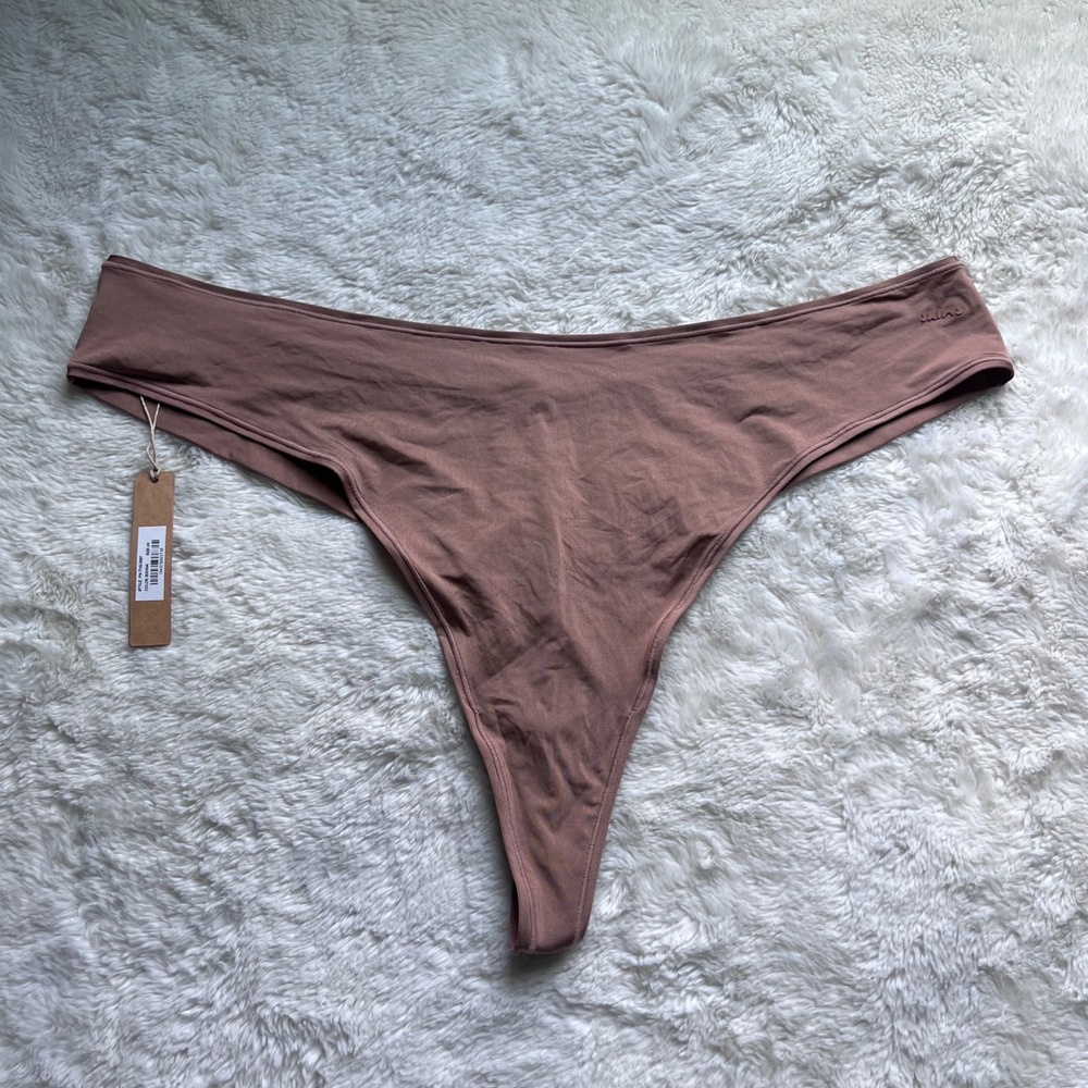 SKIMS Fits Everybody T-String‎ Thong Sienna Brown PN-THG-2867 Womens Size 4X NEW